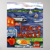 Post Alley met Ferry Poster (Voorkant)