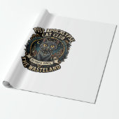 Post Apocalypse Kat Kat Vader Cadeau Idee - Post A Cadeaupapier (Uitgerold)