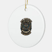 Post Apocalypse Kat Kat Vader Cadeau Idee - Post A Keramisch Ornament (Links)