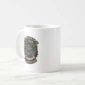 Post Apocalypse Kat Kat Vader Cadeau Idee - Post A Koffiemok (Voorkant links)