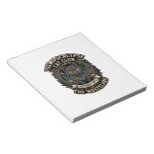 Post Apocalypse Kat Kat Vader Cadeau Idee - Post A Notitieblok (Schuin)