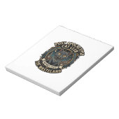 Post Apocalypse Kat Kat Vader Cadeau Idee - Post A Notitieblok (Linkerzijde)