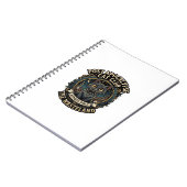 Post Apocalypse Kat Kat Vader Cadeau Idee - Post A Notitieboek (Linkerzijde)