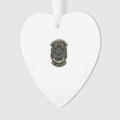Post Apocalypse Kat Kat Vader Cadeau Idee - Post A Ornament (voorkant)
