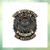 Post Apocalypse Kat Kat Vader Cadeau Idee - Post A Raamsticker (Vel 3)