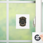 Post Apocalypse Kat Kat Vader Cadeau Idee - Post A Raamsticker (Huis)