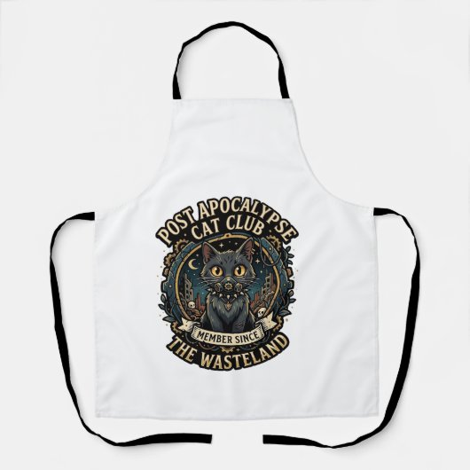 Post Apocalypse Kat Kat Vader Cadeau Idee - Post A Schort (Voorkant)