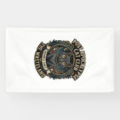 Post Apocalypse Kat Kat Vader Cadeau Idee - Post A Spandoek (Horizontaal)