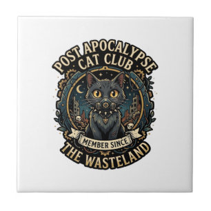 Post Apocalypse Kat Kat Vader Cadeau Idee - Post A Tegeltje