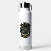 Post Apocalypse Kat Kat Vader Cadeau Idee - Post A Waterfles (Voorkant)