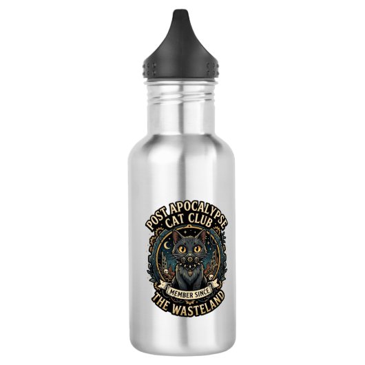 Post Apocalypse Kat Kat Vader Cadeau Idee - Post A Waterfles (Links)