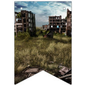 Post Apocalypse Themafeest Vlaggetjes (Eerste vlag)