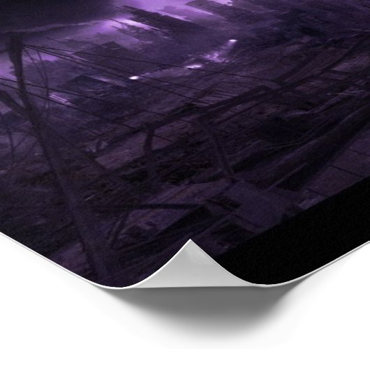 Post Apocalyptic City Poster (Hoek)