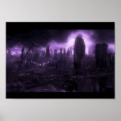 Post Apocalyptic City Poster (Voorkant)