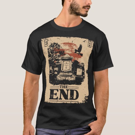 Post Apocalyptic Gaming - Graveyard Horror T-shirt (Voorkant)