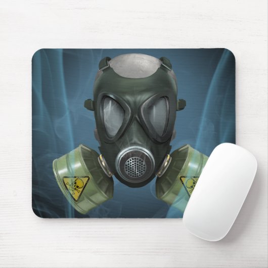 Post-Apocalyptic Gas Mask Muismat (Met muis)