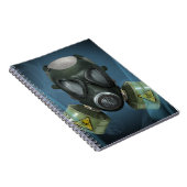 Post-Apocalyptic Gas Mask Notitieboek (Rechterzijde)