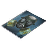 Post-Apocalyptic Gas Mask Notitieboek (Linkerzijde)