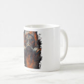 Post Apocalyptic Gas Mask Toxic Grunge Koffiemok (Voorkant rechts)