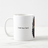 Post Apocalyptic Gas Mask Toxic Grunge Koffiemok (Links)