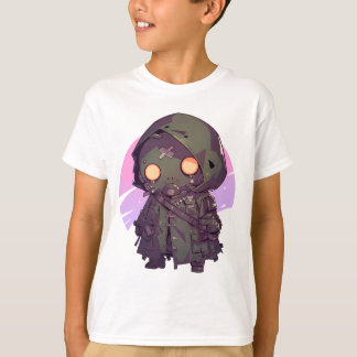 Post Apocalyptic Wanderer in anime stijl T-shirt