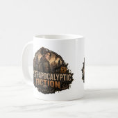 Post-apocalyptische fictie koffiemok (Voorkant links)