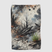 Post-apocalyptische golfhanddoek (Voorkant)