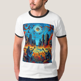 post-apocalyptische serenade t-shirt