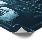 Post-apocalyptische stad poster (Hoek)