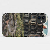 Post-apocalyptische verwoesting | Verlaten gebouwe Case-Mate iPhone Case (Achterkant (horizontaal))