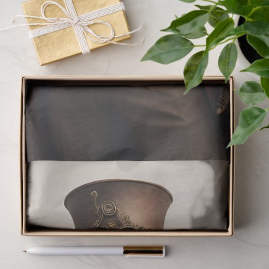 Post-appocalyptic Steampunk Man v1 Tissuepapier (Geschenk)