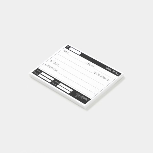 Post artikel gebruiker post-it® notes (Schuin)