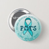 Post Awareness Month Ribbon Ronde Button 5,7 Cm (Voorkant /achterkant)