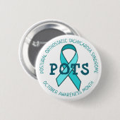 Post Awareness Month Ribbon Ronde Button 5,7 Cm (Voorkant /achterkant)
