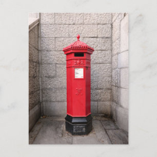 Post Box, Tower Bridge, Londen, Verenigd Koninkrij Briefkaart