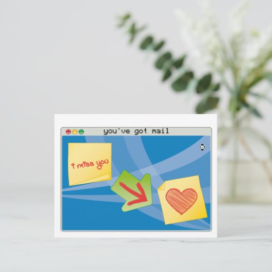 post briefkaart (Staand voorkant)