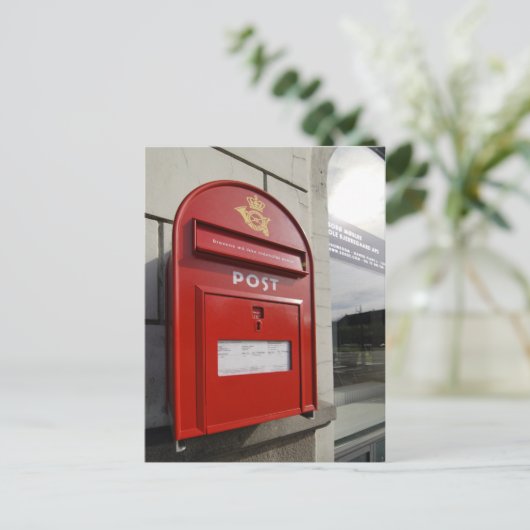 Post Briefkaart (Staand voorkant)