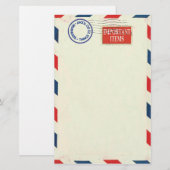 post briefpapier (Voorkant / Achterkant)