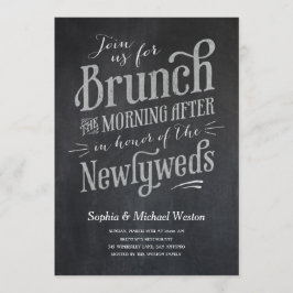 Post bruiloft brunch uitnodigingen
