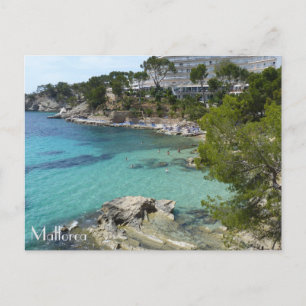 post Cala Fornells en Mallorca Briefkaart