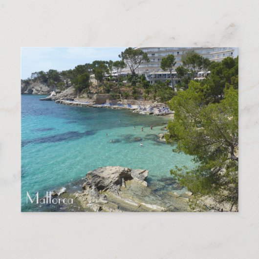 post Cala Fornells en Mallorca Briefkaart (Voorkant)