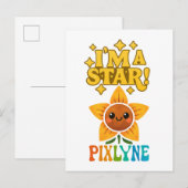 Post Card (alien) Briefkaart (Voorkant / Achterkant)