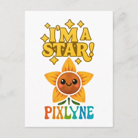 Post Card (alien) Briefkaart (Voorkant)