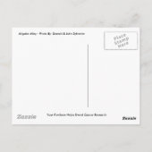 POST CARD Alligator Briefkaart (Achterkant)