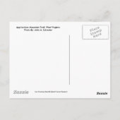 POST CARD Appalachian Trail Briefkaart (Achterkant)