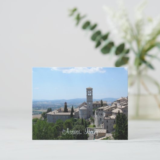 Post Card-Assisi Briefkaart (Staand voorkant)