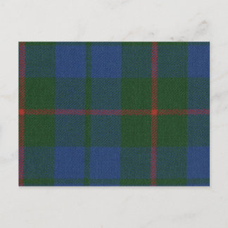 Post Card Barclay Hunting Ancient Tartan Briefkaart