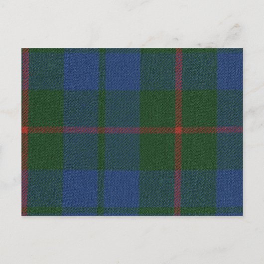 Post Card Barclay Hunting Ancient Tartan Briefkaart (Voorkant)