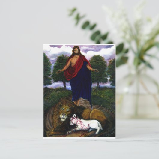 POST CARD! BRIEFKAART (Staand voorkant)