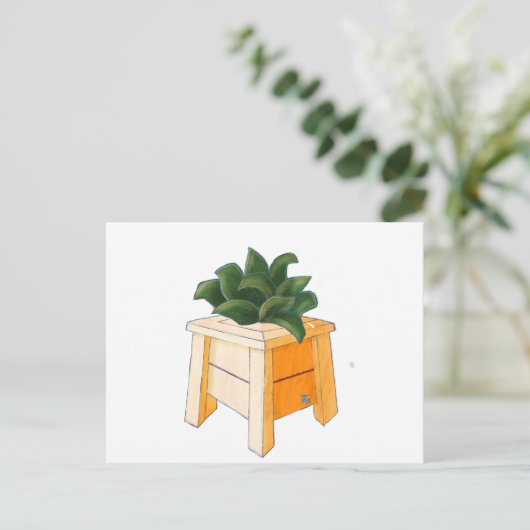 Post card briefkaart (Staand voorkant)